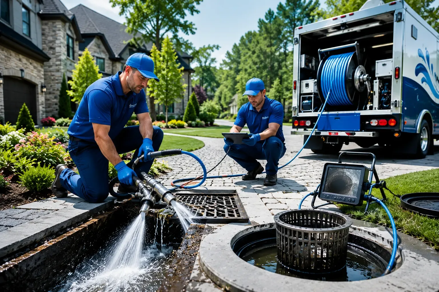 Local outdoor drain cleaning professionals in Lacona, IA